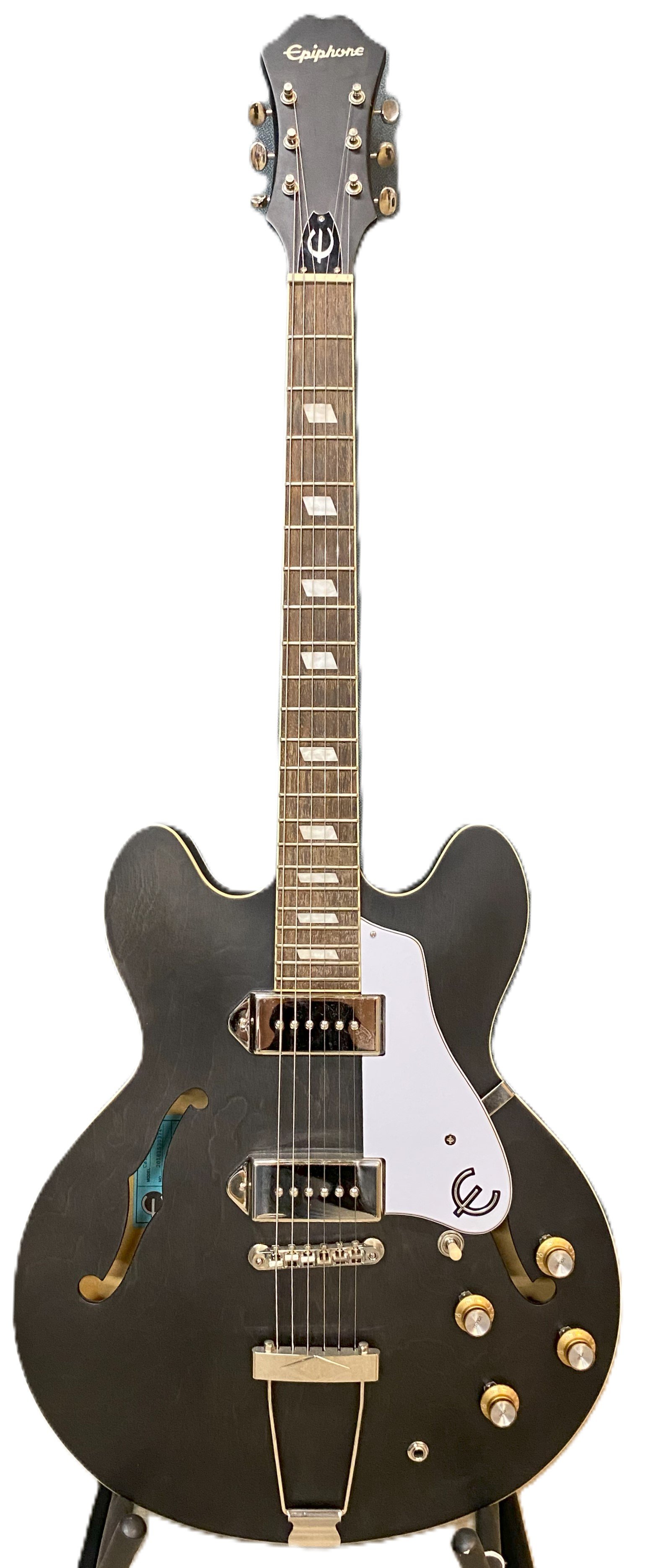 Epiphone Casino Worn, Worn Ebony